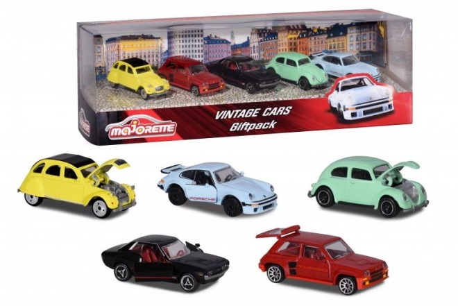 Vintage Style Metal Car Gift Set