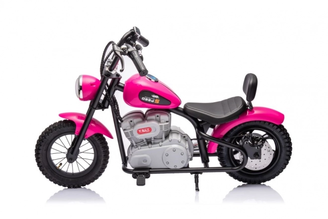 Pink Rechargeable Motorbike