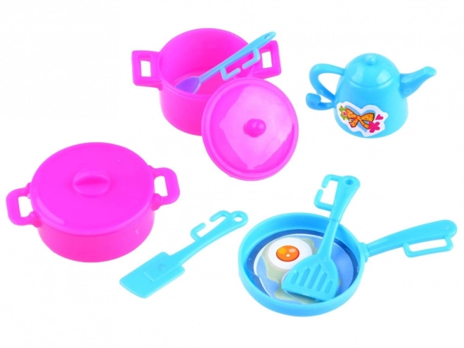 Chef Doll with Cooking Accessories – blue