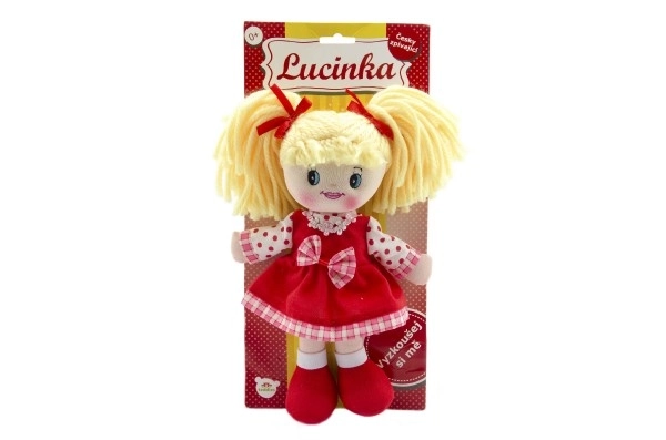 Talking Plush Doll Lucinka