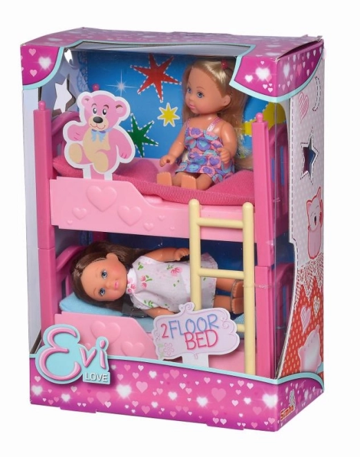 Evi Doll with Bunk Bed