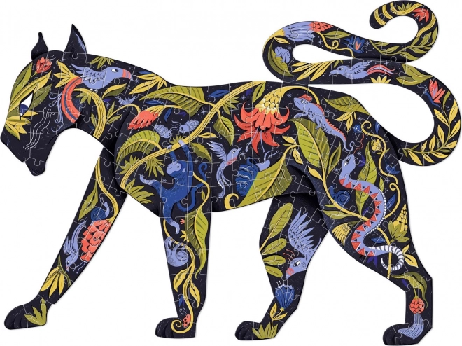 Puzzle contorno DJECO Pantera 150 pezzi