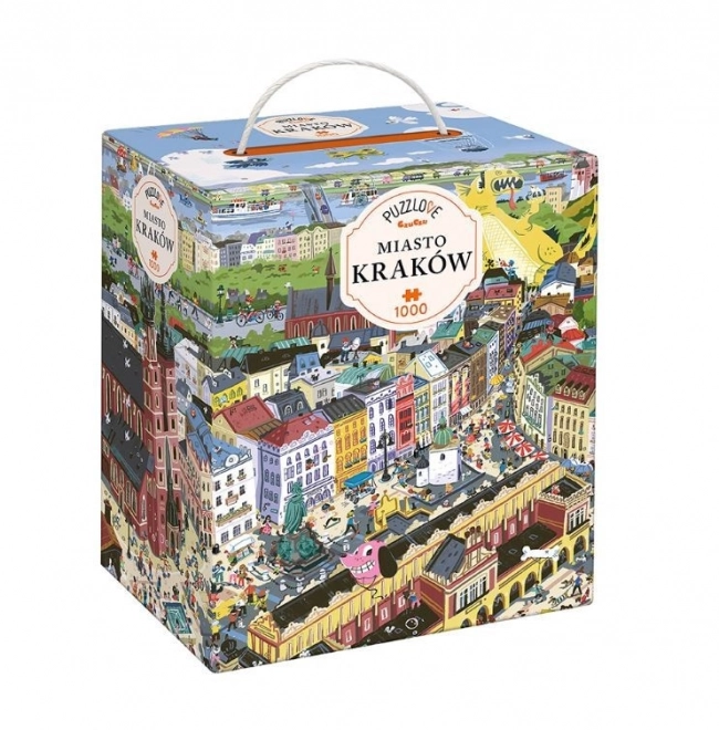 Puzzlove Krakow City Puzzle 1000 Pieces