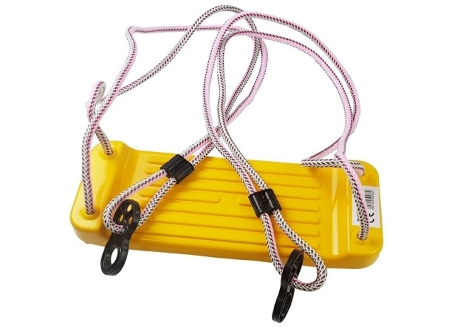 Garden Plastic Swing Yellow