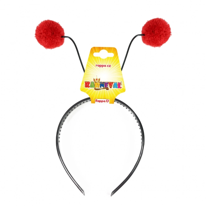 Ladybug Headband with Antennae