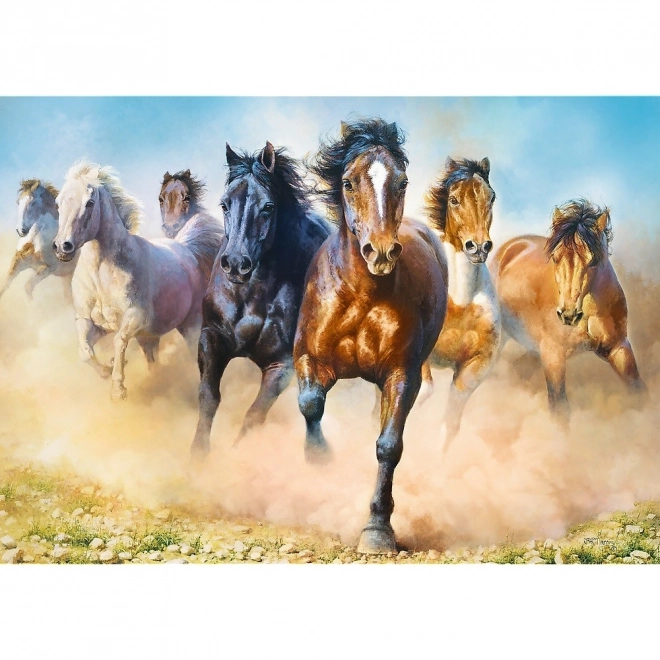 Galloping Horses Puzzle 2000 Pieces