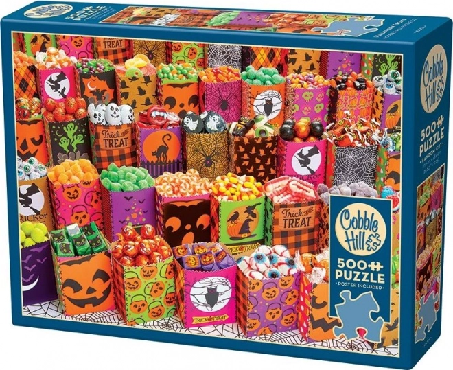 Cobble Hill Halloween Candy Puzzle 500 Pieces