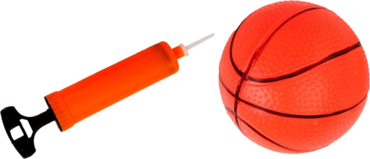 Pallone in gomma e pompa