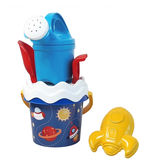 Space-Themed Beach Set with Watering Can