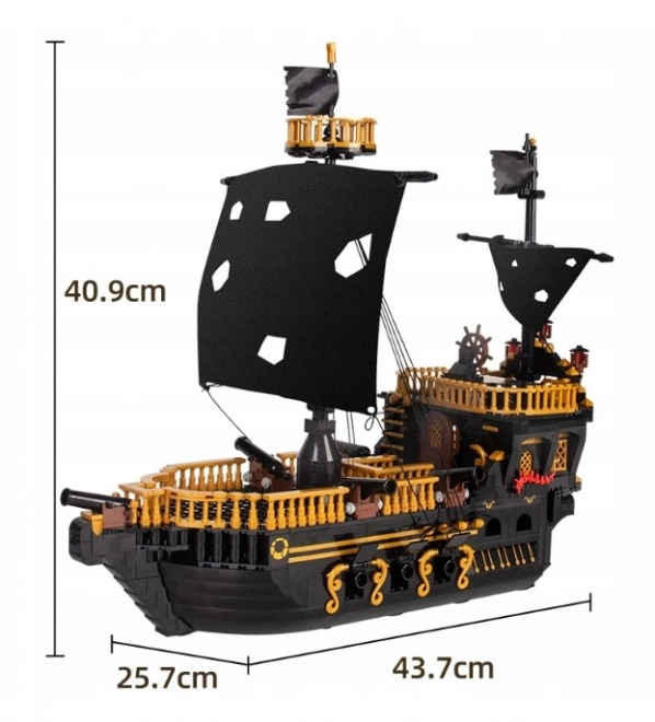 Pirate Ship Building Blocks Set