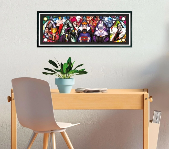 Clementoni panoramic puzzle Disney villains 1000 pieces