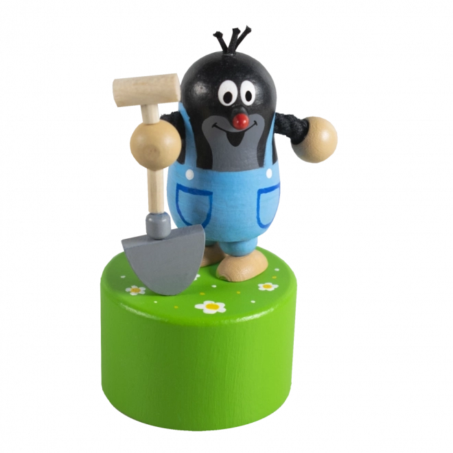 Push-Puppet Mole with Spade