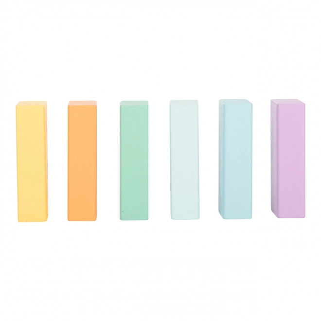 Pastel Wooden Blocks Set