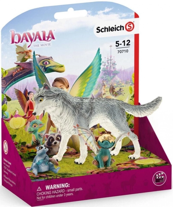 Schleich Lykos Nugur and Piuh Figures Set Bayala