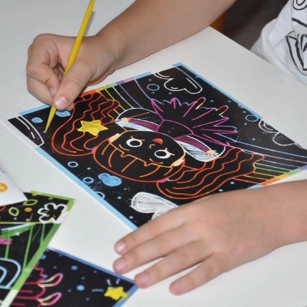 Scratch Art Pictures Set - Fairies