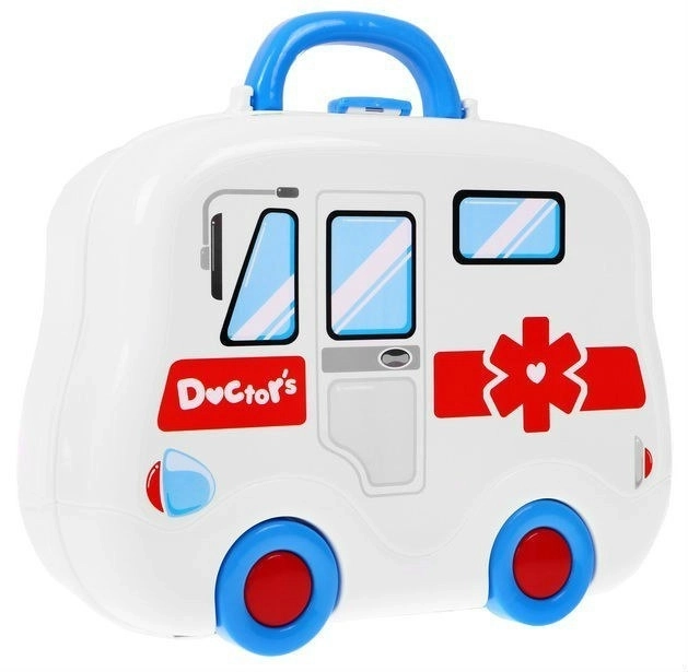 Children's Doctor Set with Ambulance Case