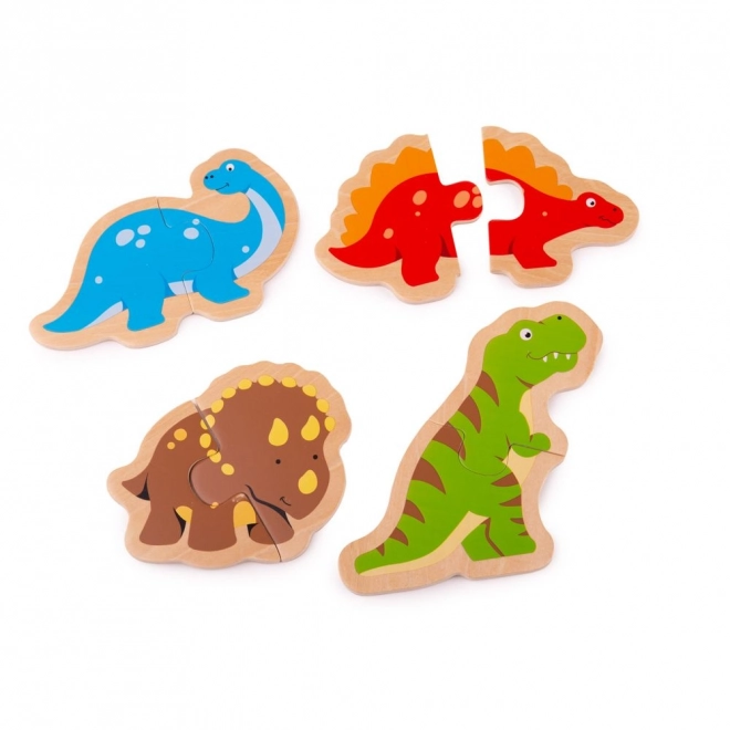 Dinosaur Wooden Puzzle Set