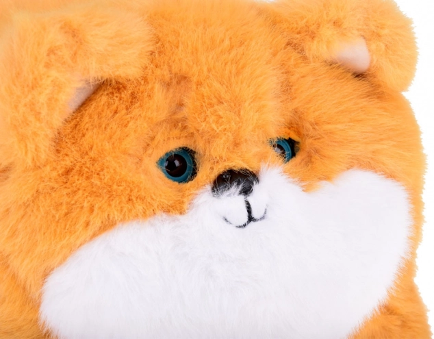 Interactive Plush Dog Pulpet, Barks and Moves Eyes, Records Sounds