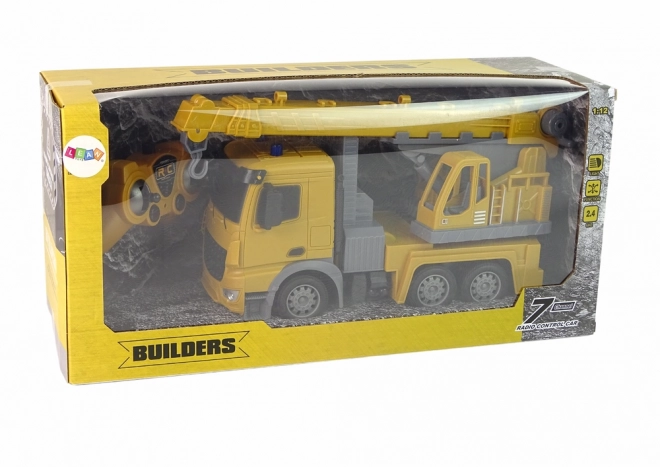 Remote Controlled Construction Crane Toy