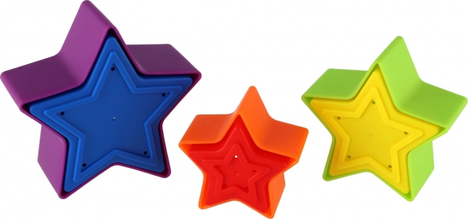 Colorful Stacking Star Tower