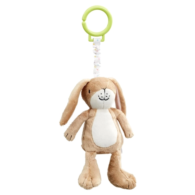 Rainbow hanging toy rattle rabbit