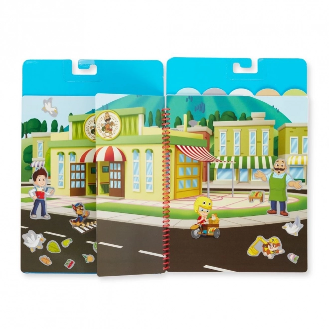 Paw Patrol Reusable Stickers Flip-Flap Bay Adventures