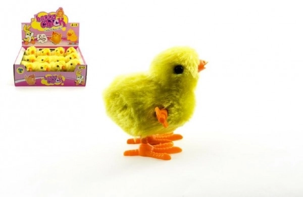 Wind-up Plush Chick Toy