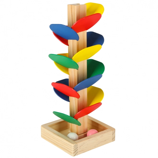 Educational Wooden Marble Tree