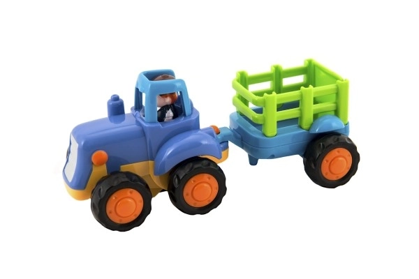 Tractor with Trailer for Toddlers