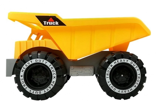 Dump Truck with Trailer and Bulldozer Construction Set