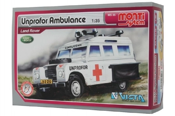 Unprofor Ambulance Model Kit