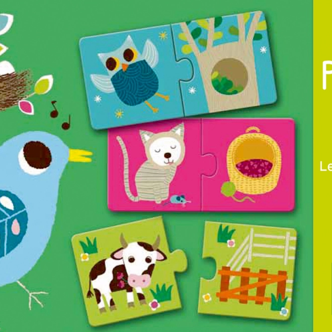 Animal Homes Puzzle Set
