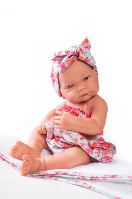 Realistic Baby Doll with Vinyl Body - 42 cm