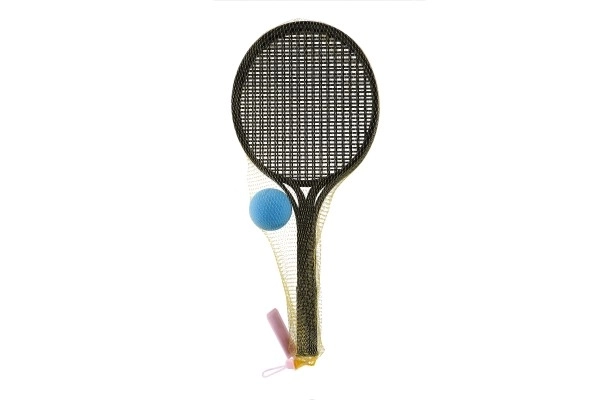 Black Soft Tennis Set with Ball