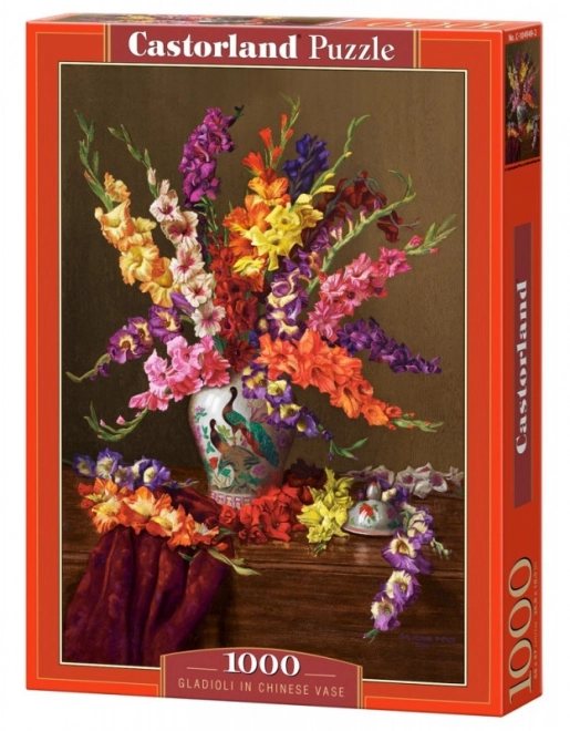 Castorland Gladiolus in Chinese Vase Puzzle 1000 Pieces