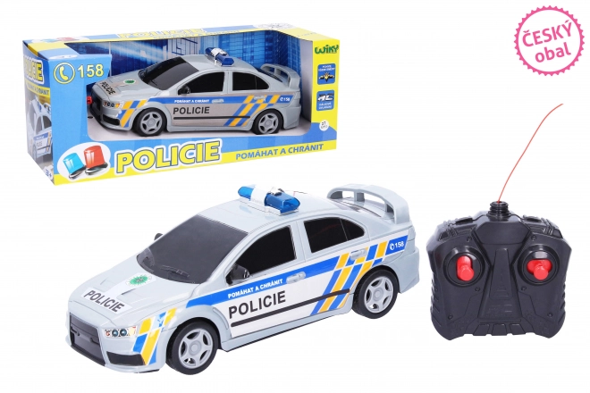 Remote Control Police Car Czech Edition