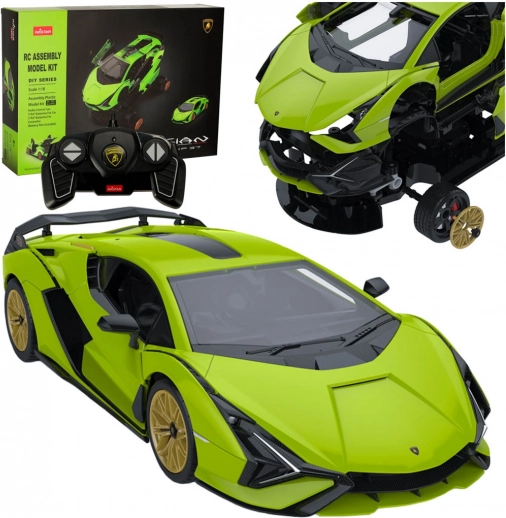 Rastar remote-controlled car Lamborghini Sian 1:18 construction kit