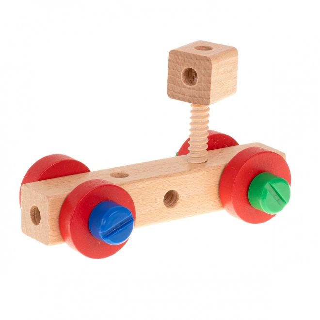 Educational Wooden Block Chair Construction Set