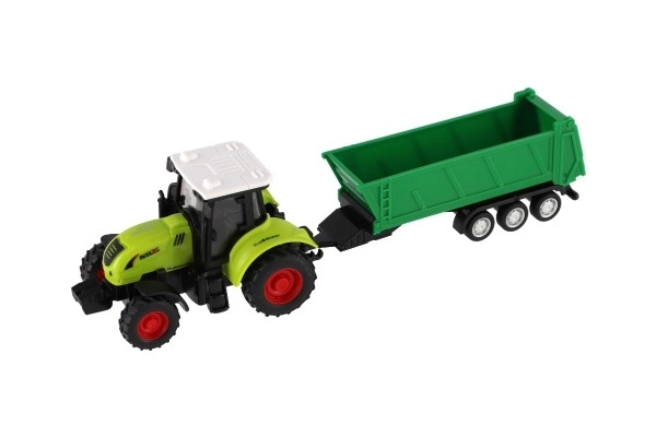 Tractor with Trailer Toy