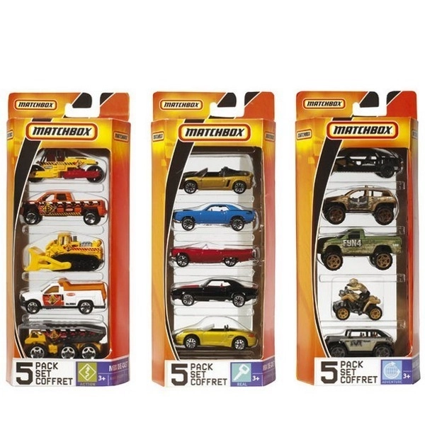 Matchbox Car Five-Pack