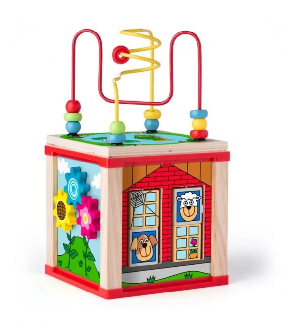 Activity Cube Little House