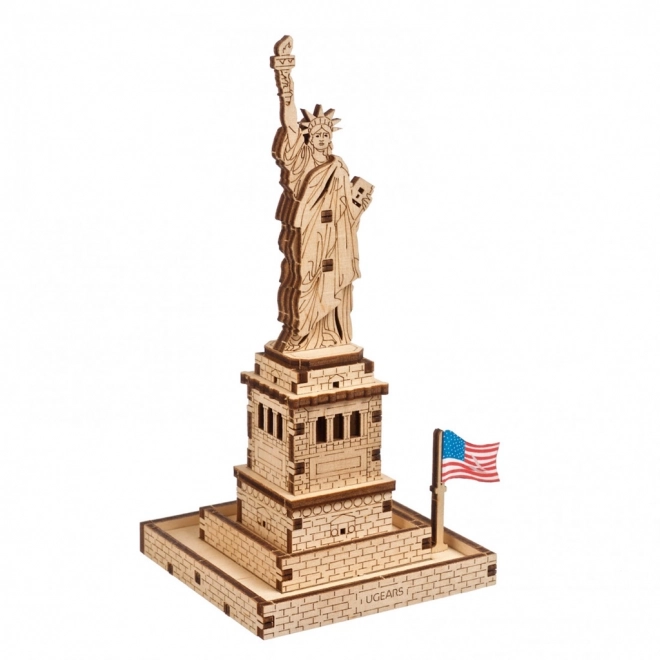 Modello in legno 3D Statua della Libertà
