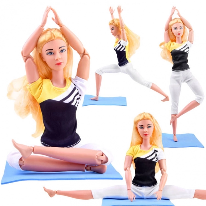 Yoga Fitness Doll with Accessories