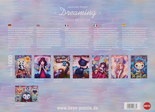 Puzzle Heye Sognando: L'Albero dei Desideri 1000 Pezzi