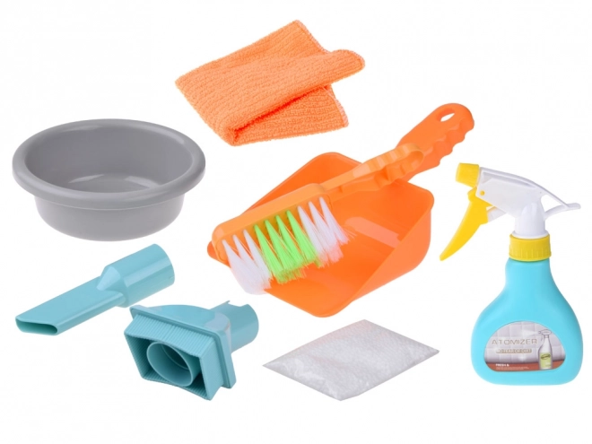 Kids Cleaning Set with Cordless Vacuum and Broom