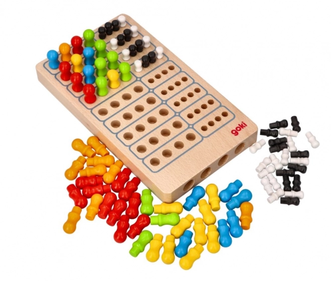 Wooden Strategy Game Master Logic