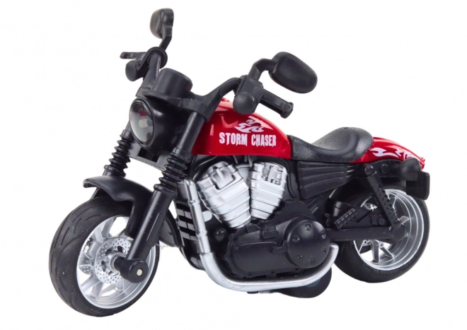 Harley Style Friction Motorcycle Toy in Three Colors