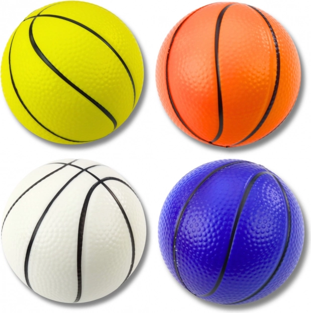 Měkký pěnový basketbalový míč 12 cm