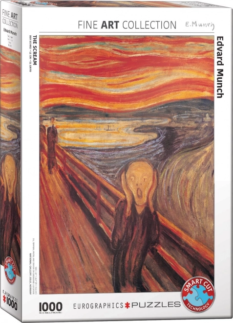 Eurographics The Scream 1000-Piece Puzzle