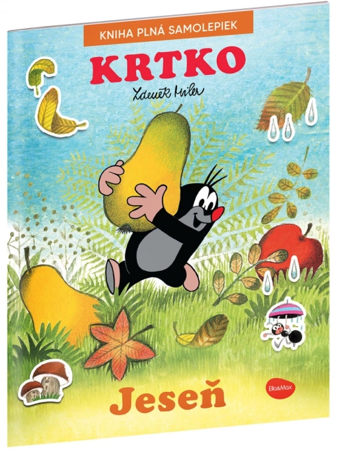 Krtko a Jeseň - Kniha samolepek